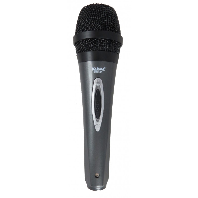 Karma Italiana DM 531 microfono Grigio Microfono per karaoke