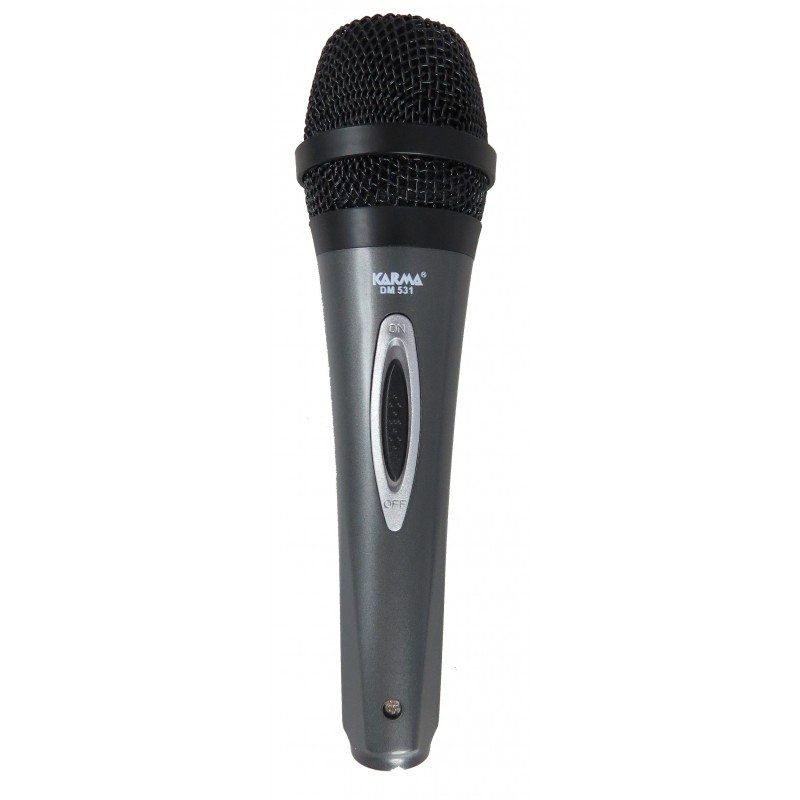 Karma Italiana DM 531 microphone Grey Karaoke microphone