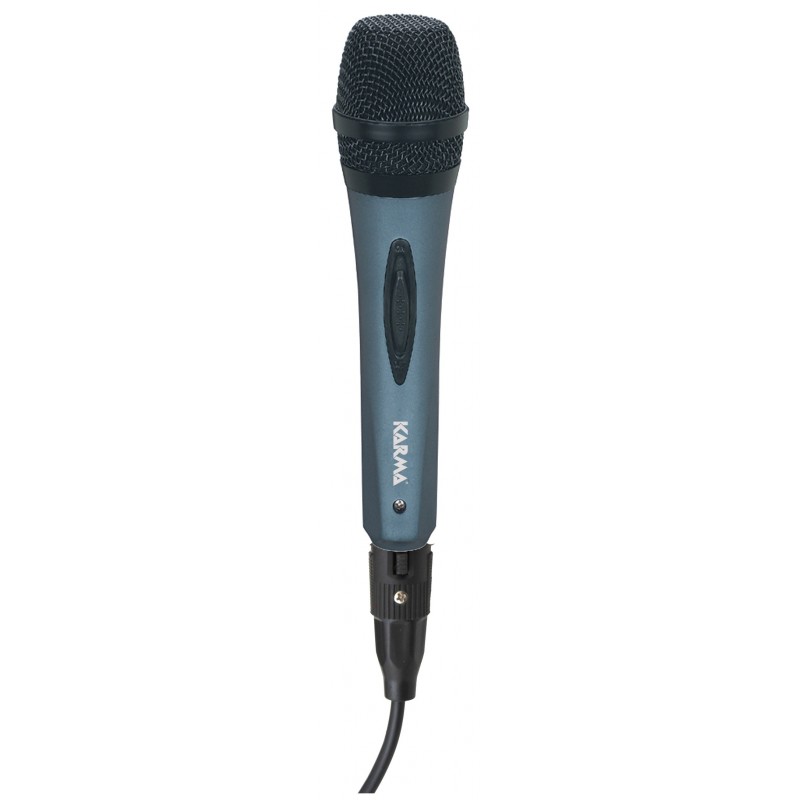 Karma Italiana DM 531 microphone Gris Microphone de karaoké