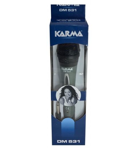 Karma Italiana DM 531 microphone Grey Karaoke microphone