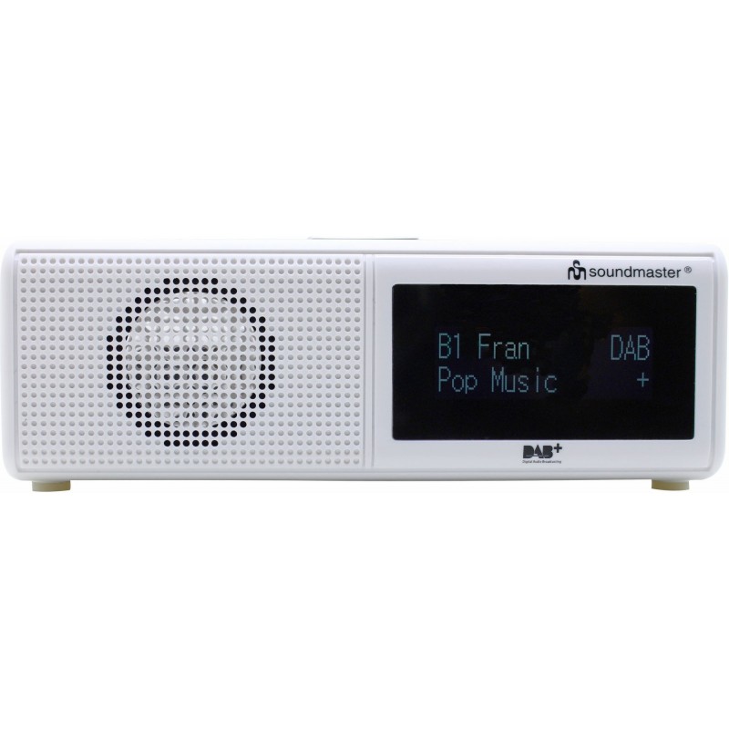 Soundmaster UR8350WE radio Orologio Digitale Bianco