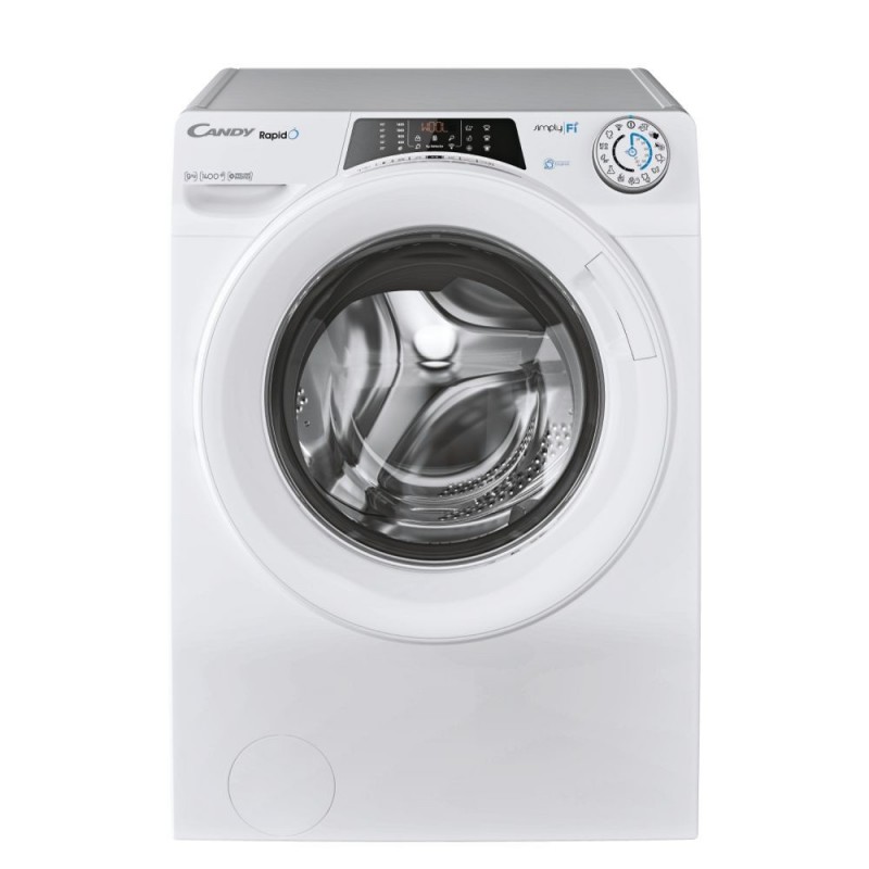 Candy RapidÓ RO 1494DWME 1-S machine à laver Charge avant 9 kg 1400 tr min A Blanc