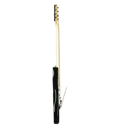 EKO music Aire Lite Chitarra elettrica Stratocaster 6 corde Nero, Rosso