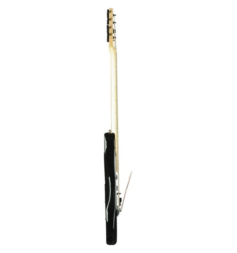 EKO music Aire Lite E-Gitarre Stratocaster 6 Saiten Schwarz, Rot