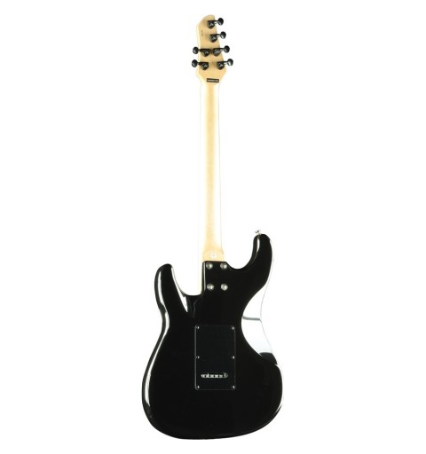 EKO music Aire Lite Guitare électrique Stratocaster 6 cordes Noir, Rouge