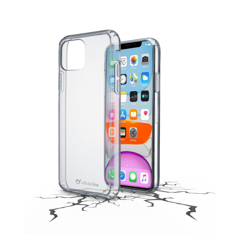 Cellularline Clear Duo - iPhone 11 Accoppiata ad alta protezione Trasparente