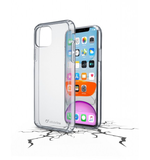 Cellularline Clear Duo - iPhone 11 Accoppiata ad alta protezione Trasparente