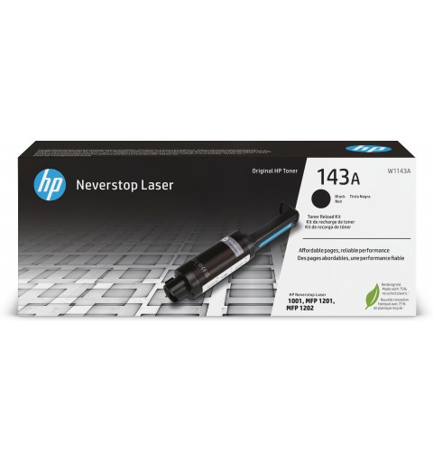 HP Kit ricarica toner nero originale Neverstop 143A