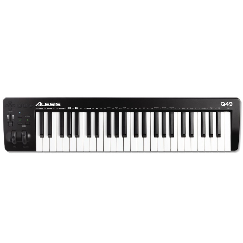 Alesis Q49 MKII MIDI-Tastatur 49 Schlüssel USB Schwarz