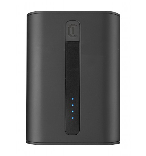 Cellularline Power Bank THUNDER 10000 Caricabatterie portatile extra compatto Nero