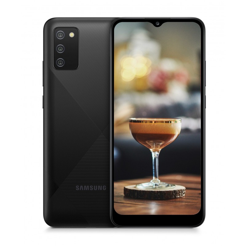 Samsung Galaxy A02s SM-A025GZKEEUE Smartphone 16,5 cm (6.5 Zoll) 4G USB Typ-C 3 GB 32 GB 5000 mAh Schwarz