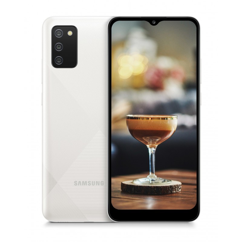 Samsung Galaxy A02s SM-A025GZWEEUE smartphone 16,5 cm (6.5") 4G USB Type-C 3 Go 32 Go 5000 mAh Blanc