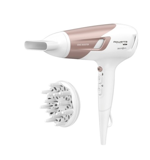 Rowenta Studio Dry CV5830F0 asciuga capelli 2100 W Beige, Bianco