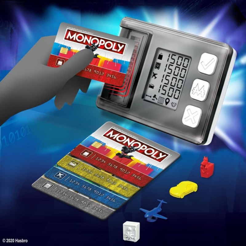 Hasbro Monopoly Super Electronic Banking Adultes et enfants Simulation économique