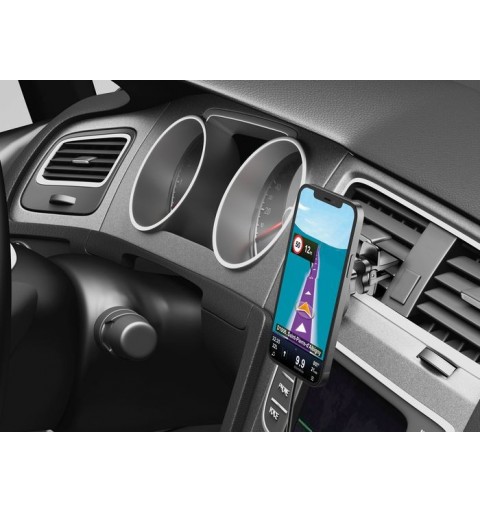 Cellularline Touch Air Mag - iPhone 12 and later Supporto smartphone da auto magnetico per sistema MagSafe con carica wireless