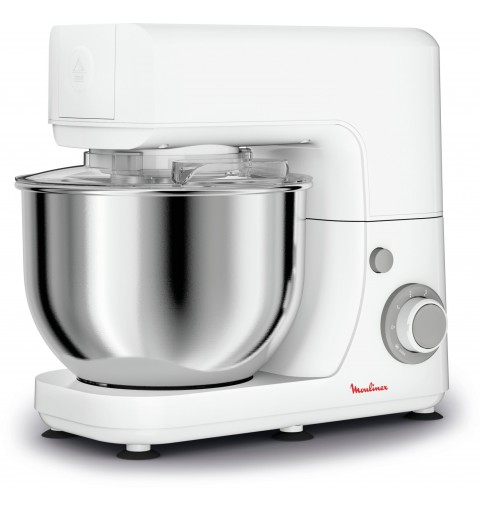 Moulinex Impastatrice Masterchef Essential Küchenmaschine 800 W 4,8 l Weiß, Grau