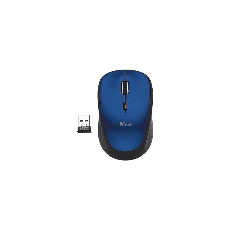 Trust 19663 mouse RF Wireless Ottico 1600 DPI