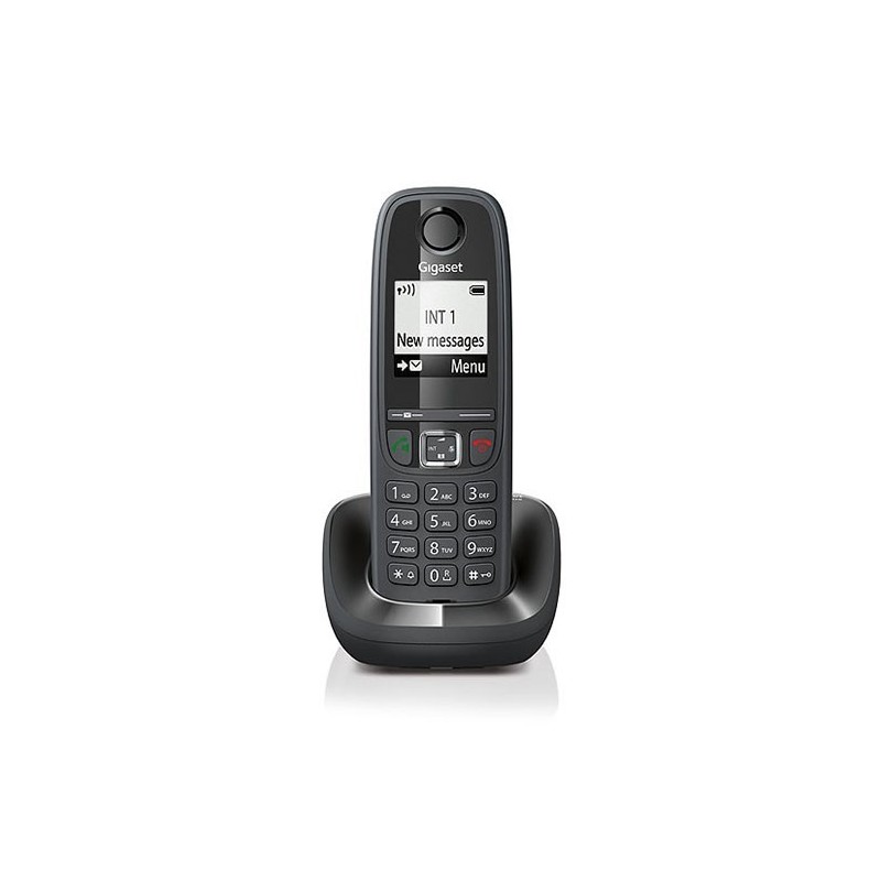 Gigaset AS405 Teléfono DECT Negro