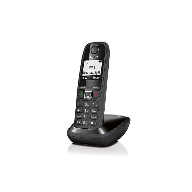 Gigaset AS405 Teléfono DECT Negro