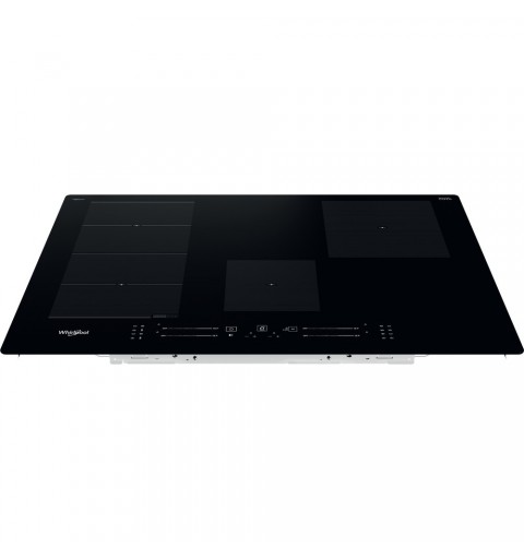 Whirlpool WF S0377 NE IXL hob Black Built-in 77 cm Zone induction hob 4 zone(s)