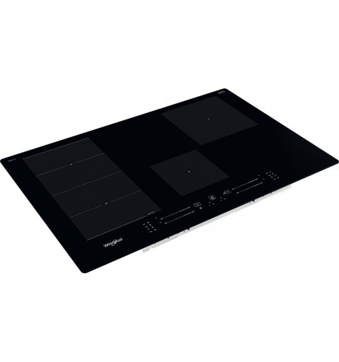 Whirlpool WF S0377 NE IXL hob Black Built-in 77 cm Zone induction hob 4 zone(s)