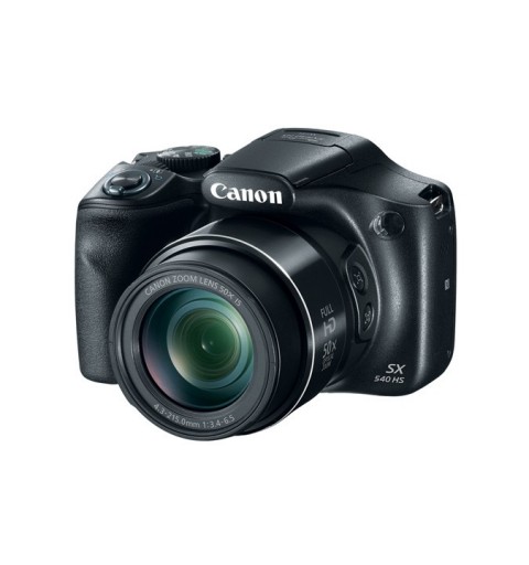 Canon PowerShot SX540 HS 1 2.3" Fotocamera Bridge 20,3 MP CMOS 5184 x 3888 Pixel Nero