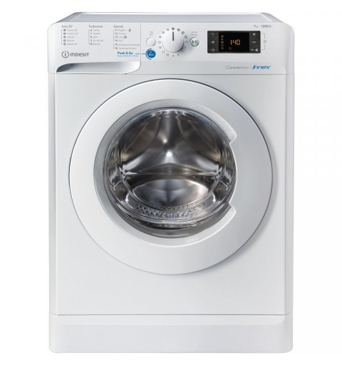 Indesit BWSE 71283X W IT N lavatrice Caricamento frontale 7 kg 1200 Giri min D Bianco