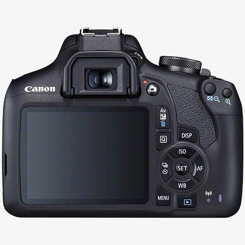 Canon EOS 2000D + 18-55 IS Kit Kit d'appareil-photo SLR 24,1 MP CMOS 6000 x 4000 pixels Noir