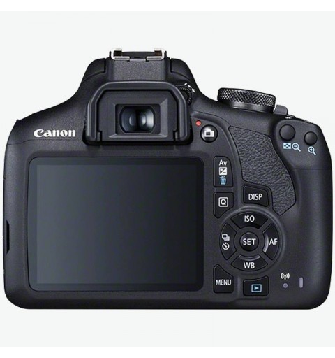 Canon EOS 2000D + 18-55 IS Kit Kit fotocamere SLR 24,1 MP CMOS 6000 x 4000 Pixel Nero