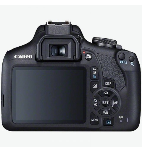Canon EOS 2000D + 18-55 IS Kit SLR Camera Kit 24.1 MP CMOS 6000 x 4000 pixels Black