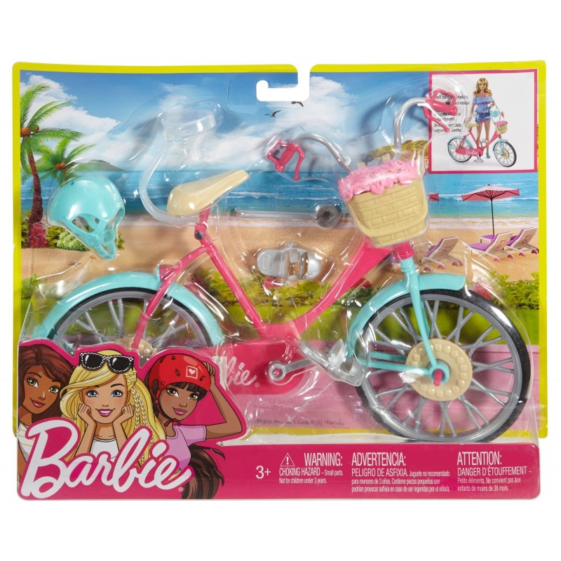 Barbie DVX55 Puppenzubehör Puppenfahrrad