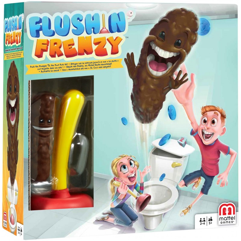 Mattel Games Toilettes Folies