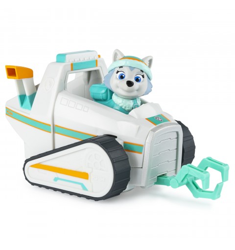 PAW Patrol PATRULLA CANINA - QUITANIEVES + FIGURA EVEREST - Coche Quitanieves con 1 Figura Everest Patrulla Canina - 6061802 -