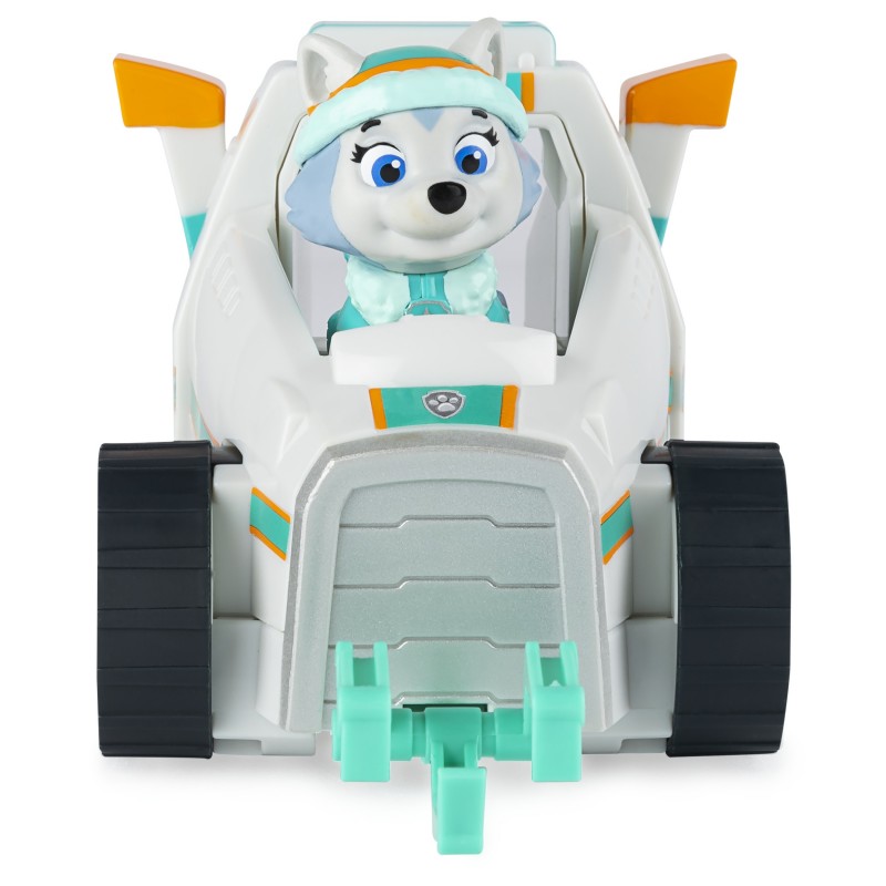 PAW Patrol PATRULLA CANINA - QUITANIEVES + FIGURA EVEREST - Coche Quitanieves con 1 Figura Everest Patrulla Canina - 6061802 -