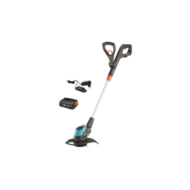 Gardena EasyCut 23 18V P4A 23 cm Batería Negro, Azul, Naranja, Plata