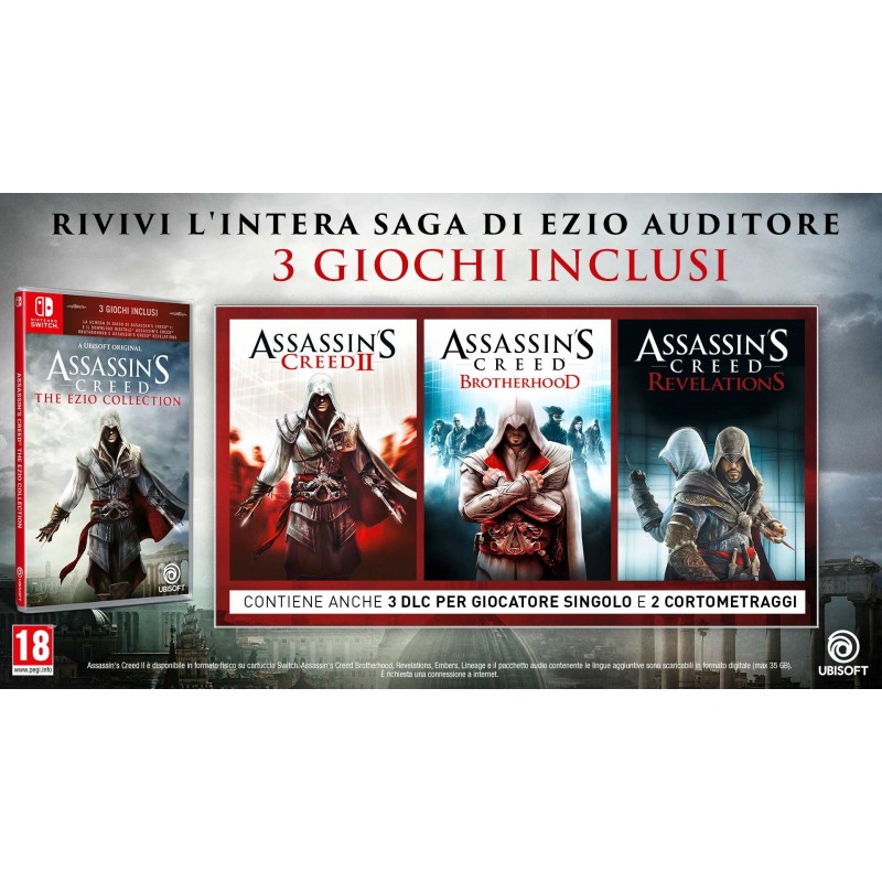 Ubisoft Assassin's Creed The Ezio Collection Collezione Multilingua Nintendo Switch
