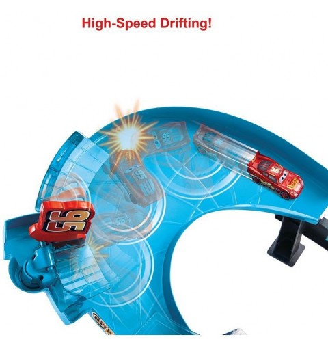 Mattel Disney Pixar Cars Rusteze Double Circuit Speedway pista para vehículos de juguete Plástico