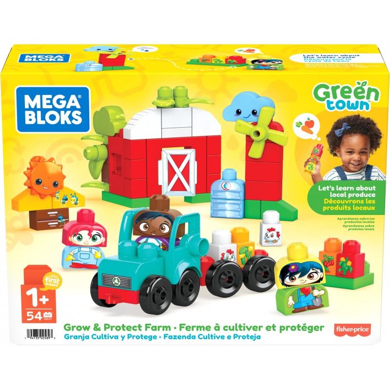 Mega Bloks Green Town Grow & Protect Farm