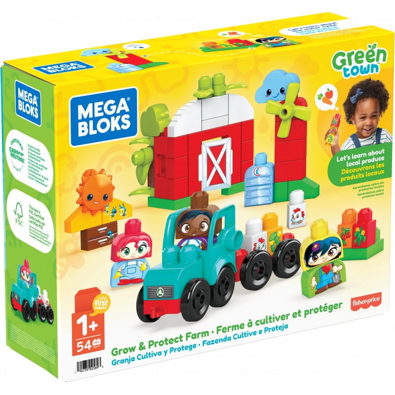 Mega Bloks Green Town Grow & Protect Farm