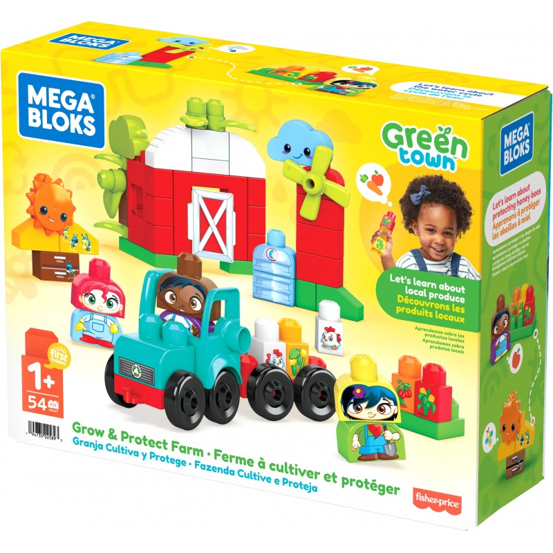Mega Bloks Green Town Grow & Protect Farm