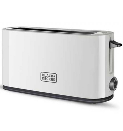 Black & Decker BXTO1001E tostadora 1 rebanada(s) 1000 W Blanco