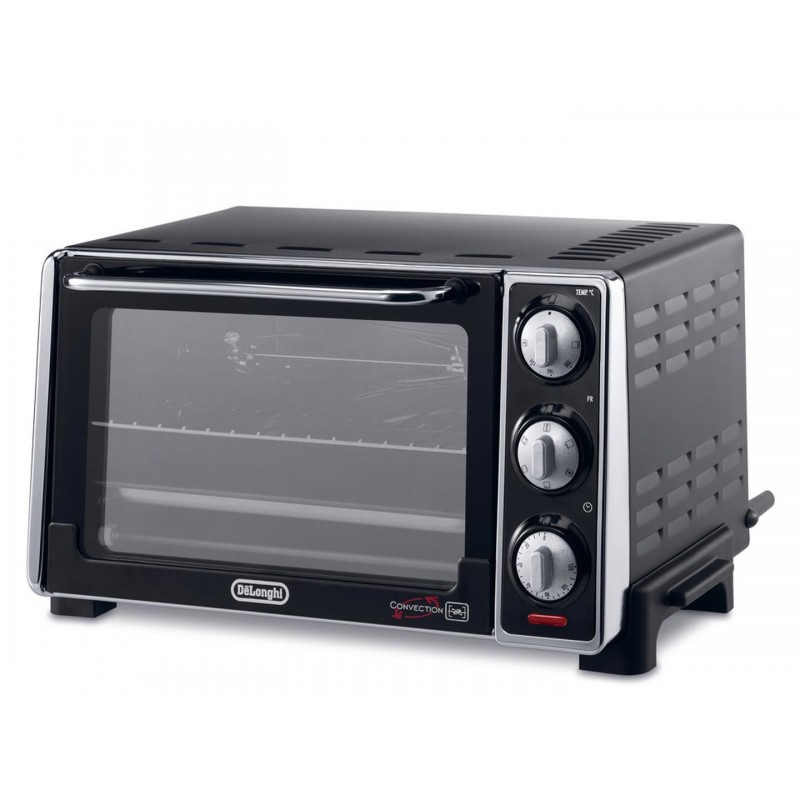 De’Longhi EO 20792 horno tostador 20 L Negro, Plata Parrilla