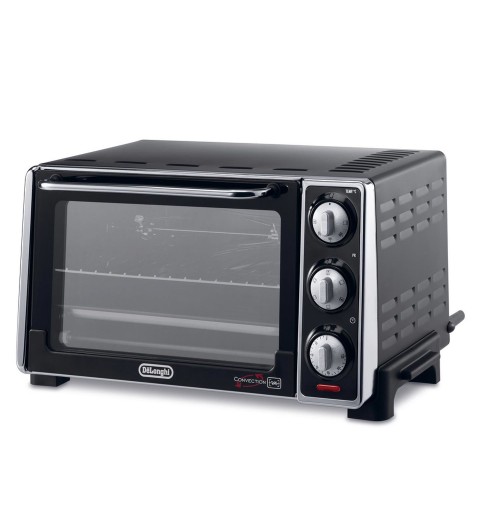 De’Longhi EO 20792 horno tostador 20 L Negro, Plata Parrilla