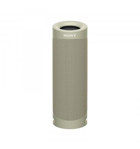 Sony SRS XB23 - Speaker bluetooth waterproof, cassa portatile con autonomia fino a 12 ore (Taupe)