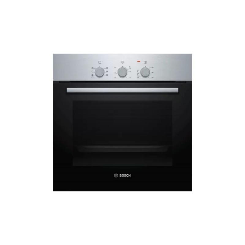 Bosch Serie 2 HBF011BR0 forno 66 L 3300 W A Nero, Acciaio inossidabile