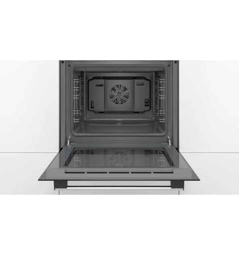 Bosch Serie 2 HBF011BR0 forno 66 L 3300 W A Nero, Acciaio inossidabile