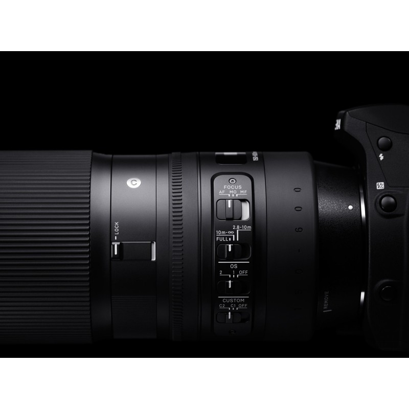 Sigma 150-600mm F5-6.3 DG OS HSM | C SLR Objectif super téléobjectif Noir