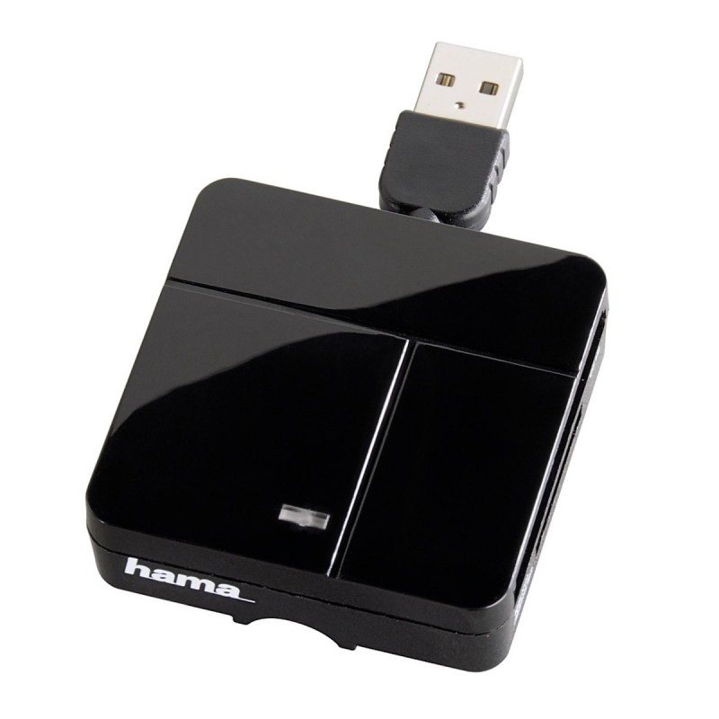 Hama 00094124 lecteur de carte mémoire USB 2.0 Noir