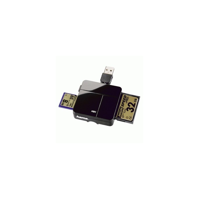 Hama 00094124 card reader USB 2.0 Black