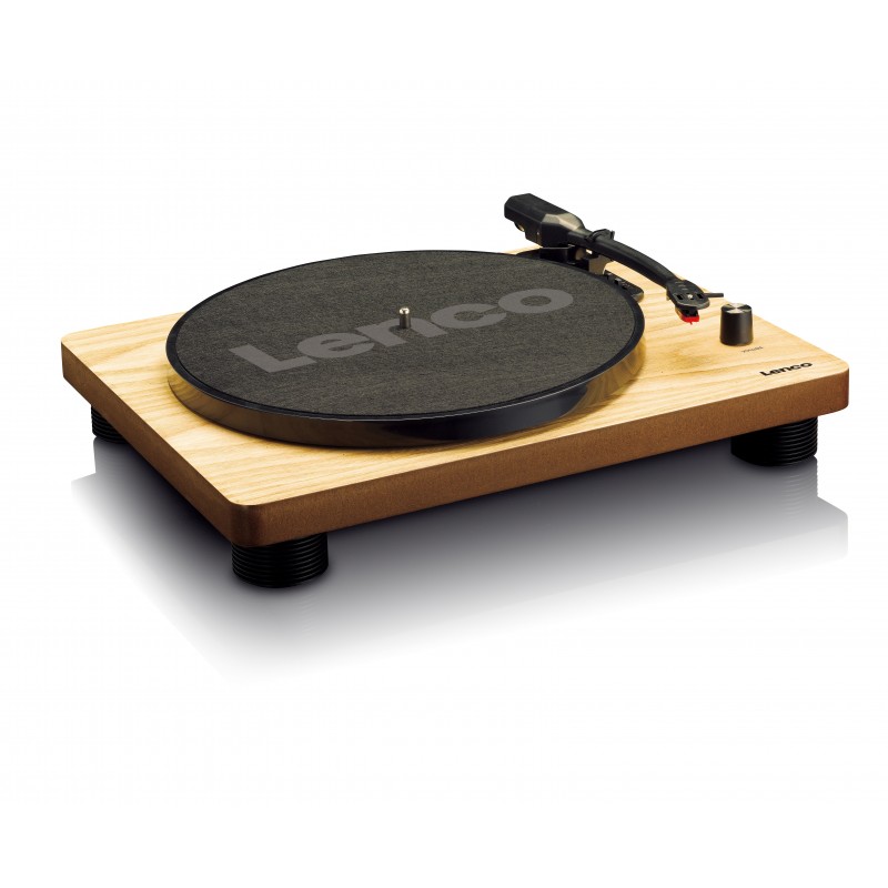 Lenco LS-50 Belt-drive audio turntable Wood